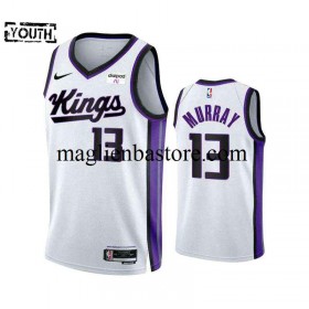Maglia NBA Sacramento Kings Keegan Murray 13 Nike ASSOCIATION EDITION 2023-2024 Bianco Swingman - Bambino